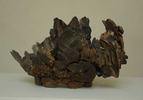 Unearthed Wreck. 29cms high x 26cms wide x 48cms long