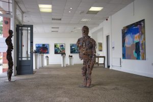 Fragmented Figure in Gas Gallery